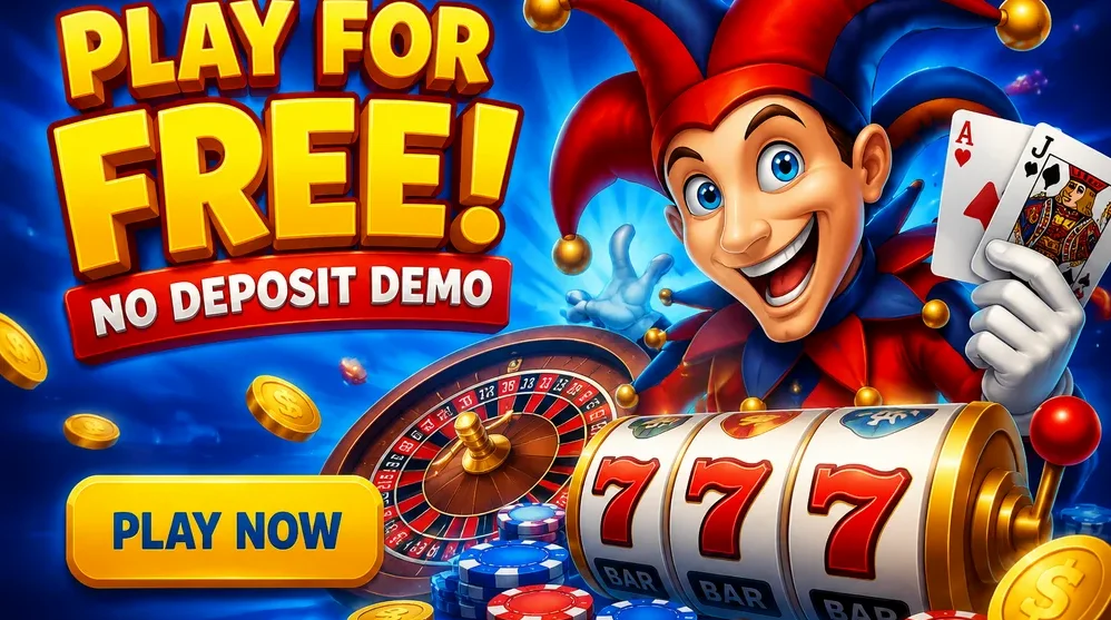 Smiling Joker free demo game widget